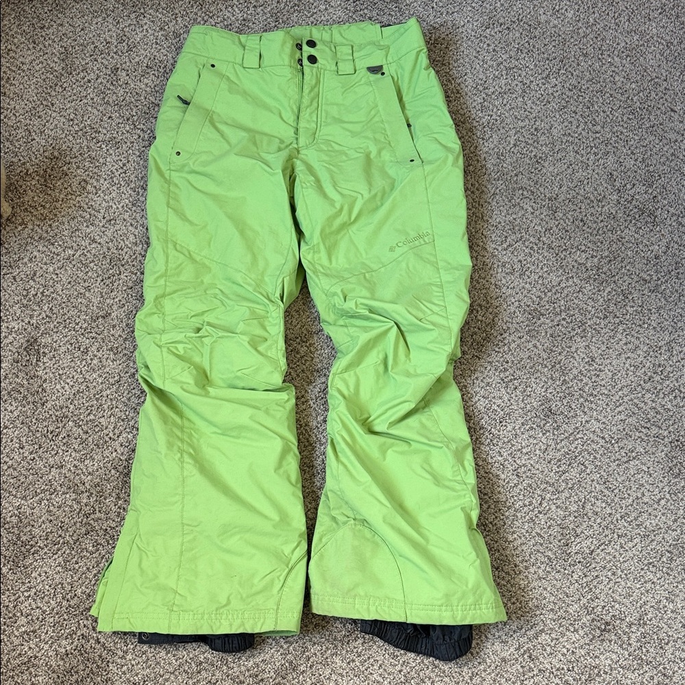Columbia Green Ski/Snowboard Pants